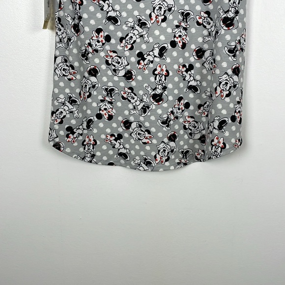 Lularoe Disney Classic T Minnie Mouse Womens Small Scrub Pullover High Low Hem - Picture 5 of 8